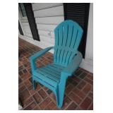 Teal Adirondack Chair