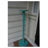 Tall Teal Plant Stand