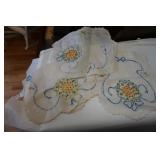 3 Embroidery Dresser Scarf