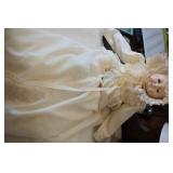 Antq Doll in Christening Gown