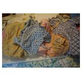 BL of Baby Doll Clothes & Blankets