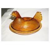 Amber Chicken on Nest