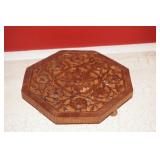 Teak Wood Footed Trivet
