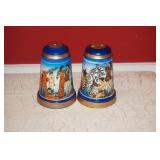 Pair of Greek Mythology Salt and Pepper Shakers