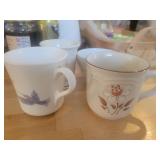 Collection of 4 Coffee Cups