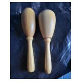 Wooden Darning Eggs w/ handles