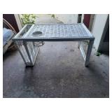 White Wicker Bed Tray