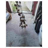 Plant Draped Over A Decorative Plant Stand