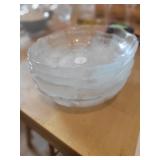 Vtg Arcoroc Fleur Collection Bowls 4
