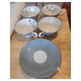 Kingsley by Lennox 4 Cups/Saucers