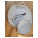 Vtg Noritake Sandwich Plate Set