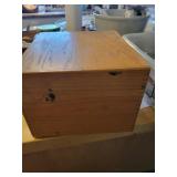 Peters Wood Products Wooden Storage Box