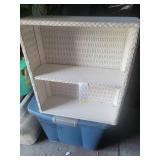 Wicker Wall Hanging Shelf