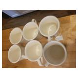 Collection of 6 Mugs