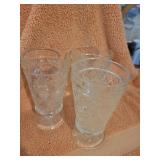 3 Vtg Hazel Atlas Big Top Peanut Butter Footed