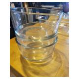 Collection of 3 Pyrex Individual Bowls some lids