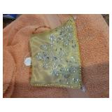 Gold Beaded Evening Bag