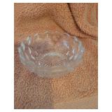 Fostoria American 3 Footed Bon Bon Dish