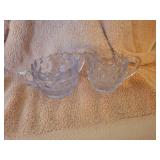 Fostoria American Creamer & Open Sugar Bowl