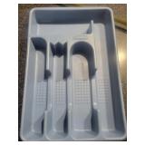 Rubbermaid Blue Silverware Holder