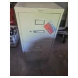 2 Drawer Metal Filing Cabinet