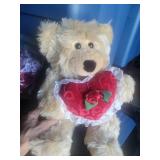 Teddy Bear Holding a Heart