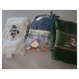 Collection of Snowman Hand Towels