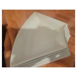 Square Divided Serving Plates
