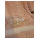 Vtg Glass Handed Bon Bon Dish