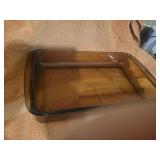 9 x 13 Rectangle Amber Glass Baking Dish