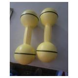 2 Hand Bells 5lbs each