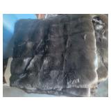 Black Velour Twin Size Blanket