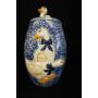 Splatter Ware Goose Cookie jar