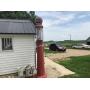 Antique Standard glass top upright gas pump