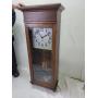Beautiful Antique oak wall clock  w Keys 20 1/2" x