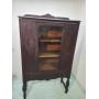 Antique display cabinet with drawer 38 x 64" h