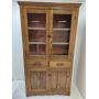 Antique Oak Kitchen Cabinet 38x72"