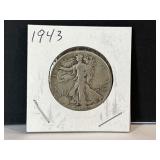 1943 Silver Walking Liberty Half Dollar Coin