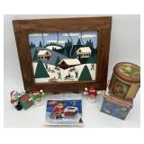 Vintage Christmas Lot: Bugs Bunny, M&M