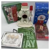 Hasbro Sno-Cone Maker, 7" Snow Globe, NIB Cards