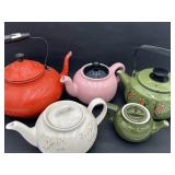 5 Vintage Teapots!
