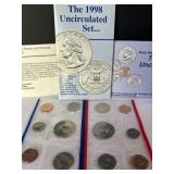 1998 United States Mint Uncirculated Coin Set