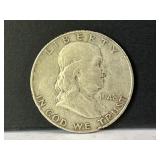 1948 Silver Franklin Half Dollar Coin