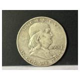 1954 Silver Franklin Half Dollar Coin