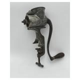 P S & W Co. Belmont - S - Hand Crank Meat Grinder