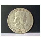 1951 Silver Franklin Half Dollar Coin