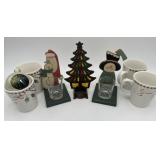 Cast Iron Stained Glass Christmas Tree, + + +