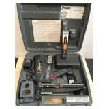 Paslode Impulse w Case, Charger, & Fuel - Untested