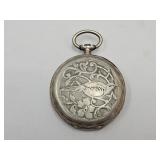 Vintage 800 Silver Pocket Watch CASE