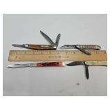 VTG USA Slip Joints Frost & Japan Knives